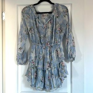 LoveShackFancy floral popover dress